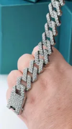 Miami Cuban Link Bracelet ΚΩΔ 6077 Olga Kosmima - Image 4