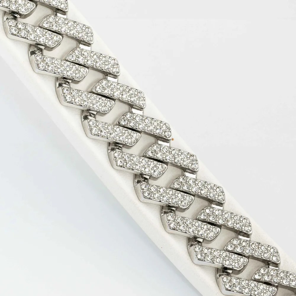 Miami Cuban Link Bracelet ΚΩΔ 6077 Olga Kosmima - Image 3