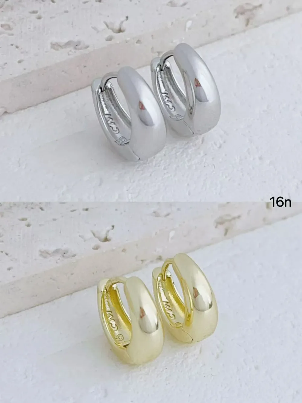 Earrings S/ Steel ΚΩΔ 1216 OlgaKosmima - Image 2