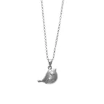 Rhodium Silver 925 Necklace With Zircons Canary ΚΩΔ 4036 Olga Kosmima