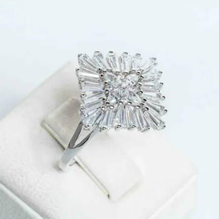 Radiant Starburst Ring S/ Silver ΚΩΔ 2513 OlgaKosmima