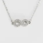 Infinity Necklace S/ Silver ΚΩΔ 4071 Olga Kosmima