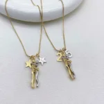 2025 Necklace S/ Steel (Σετ 2 τμχ.) ΚΩΔ 4212 Olga Kosmima